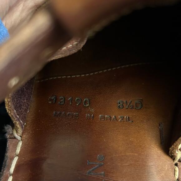 Cole Haan Men's Fisherman Brown Leather Slip-On Buckle Sandal Size 8.5 D 18190 - Picture 11 of 11